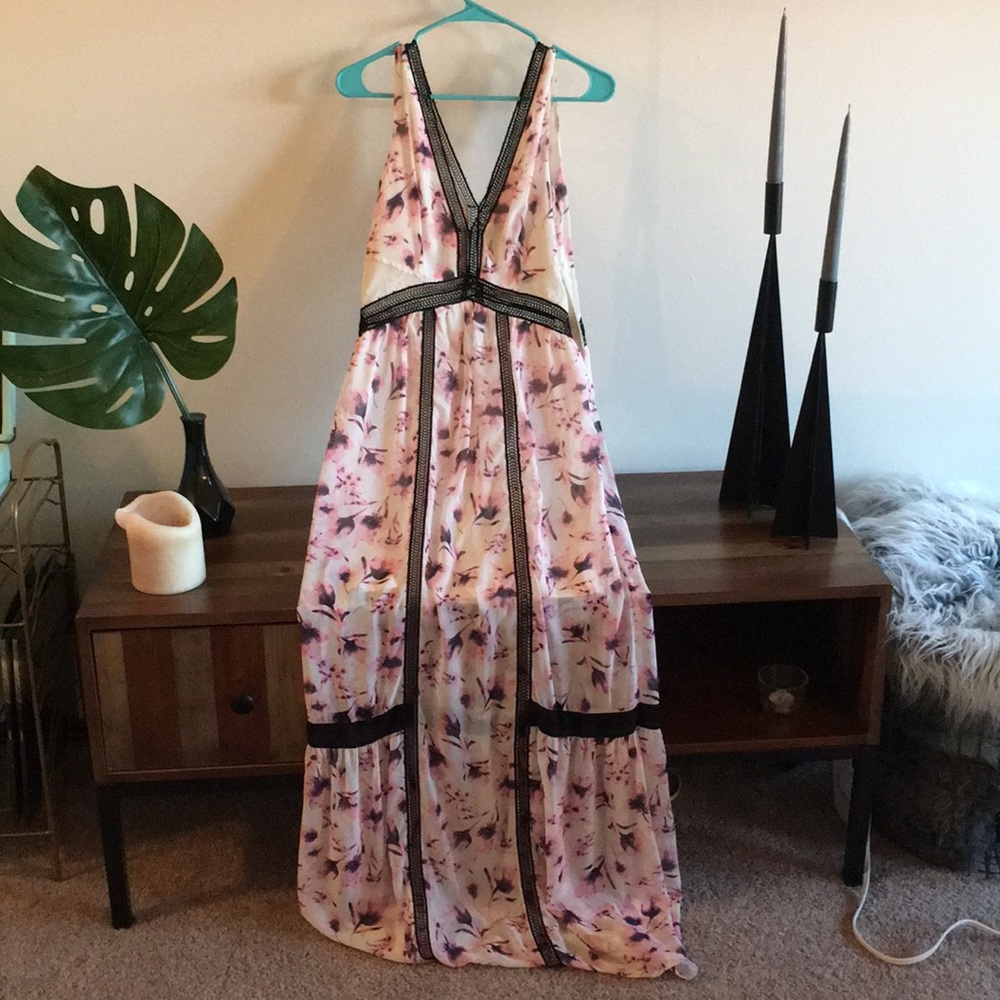 Aqua Maxi Dress